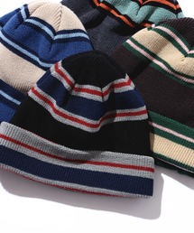 BEAMS | マルチボーダー ワッチキャップ(ニットキャップ/ビーニー)