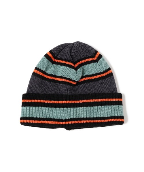 BEAMS（ビームス）の「マルチボーダー ワッチキャップ（ハット・メンズ・グレー/ベージュ/ブラウン/ブラック・ONE SIZE）」の6枚目の写真