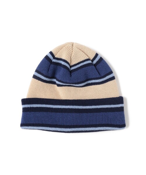 BEAMS（ビームス）の「マルチボーダー ワッチキャップ（ハット・メンズ・グレー/ベージュ/ブラウン/ブラック・ONE SIZE）」の8枚目の写真