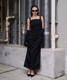 CODE BELTED DRESS/コードベルトドレス