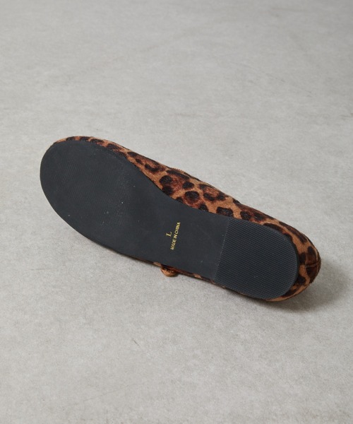 COLONY 2139（コロニートゥーワンスリーナイン）の「メリージェーンバレエシューズ（バレエシューズ・レディース・レオパード/ブラック・MEDIUM/LARGE）」の8枚目の写真