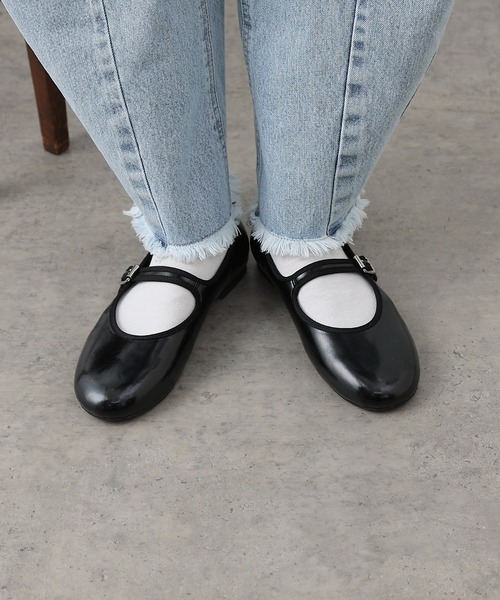 COLONY 2139（コロニートゥーワンスリーナイン）の「メリージェーンバレエシューズ（バレエシューズ・レディース・レオパード/ブラック・MEDIUM/LARGE）」の12枚目の写真