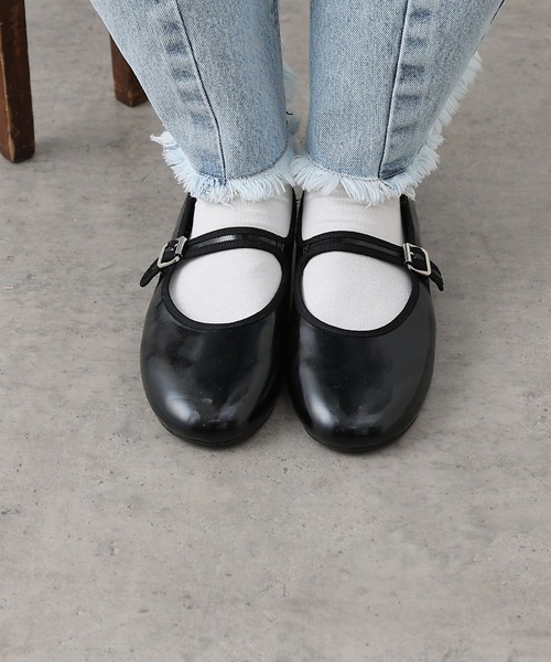 COLONY 2139（コロニートゥーワンスリーナイン）の「メリージェーンバレエシューズ（バレエシューズ・レディース・レオパード/ブラック・MEDIUM/LARGE）」の13枚目の写真