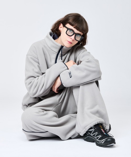 セール】HALF ZIP FLEECE PULLOVER / ハーフジップフリースプル