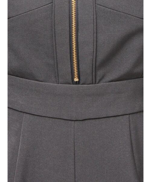 RESEXXY(リゼクシー)の「シアースリーブコンビネゾン(ワンピース・レディース・ブラック/チャコールグレー・SMALL/MEDIUM)」の8枚目の写真