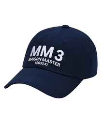 MAISON MASTER（メゾン マスター）の「MM3刺繍ロゴボールキャップ（キャップ）」
