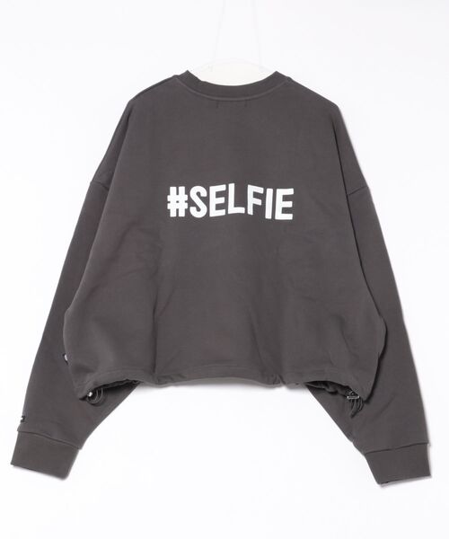 Little sunny bite（リトルサニーバイト）の「littlesunnybite/リトルサニーバイト/DISNEY mickey&minnie sweat（スウェット・レディース・ホワイト/ブラック・M/S）」の3枚目の写真