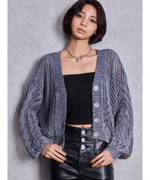 GYDA | 2WAYメッシュブリーチニットトップス(ニット/セーター)