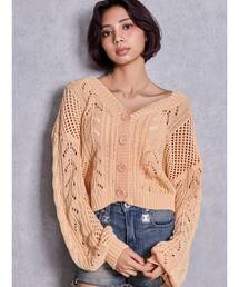 GYDA | 2WAYメッシュブリーチニットトップス(ニット/セーター)