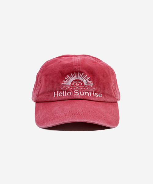 HELLO SUNRISE(ハローサンライズ)の「Washed OG Logo Ball Cap_Vintage Pink(キャップ・レディース・その他・OS)」の1枚目の写真