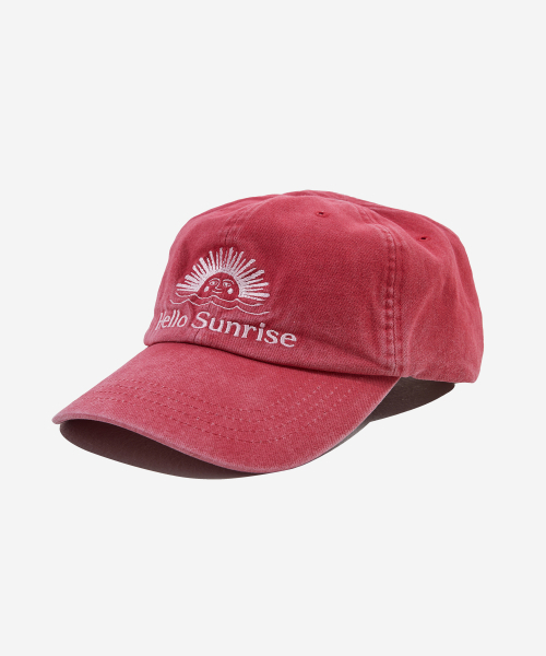 HELLO SUNRISE(ハローサンライズ)の「Washed OG Logo Ball Cap_Vintage Pink(キャップ・レディース・その他・OS)」の2枚目の写真