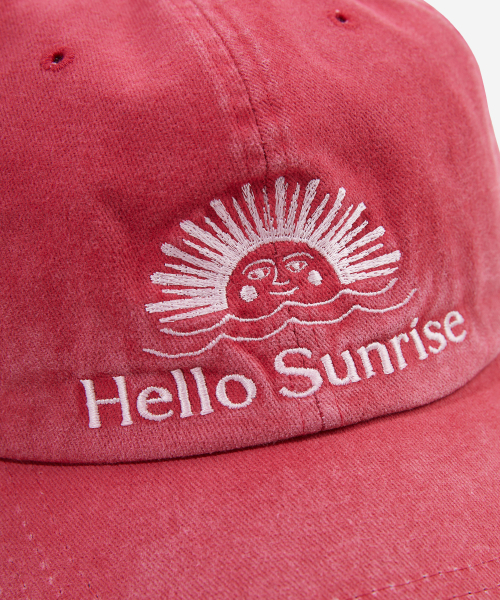 HELLO SUNRISE(ハローサンライズ)の「Washed OG Logo Ball Cap_Vintage Pink(キャップ・レディース・その他・OS)」の3枚目の写真