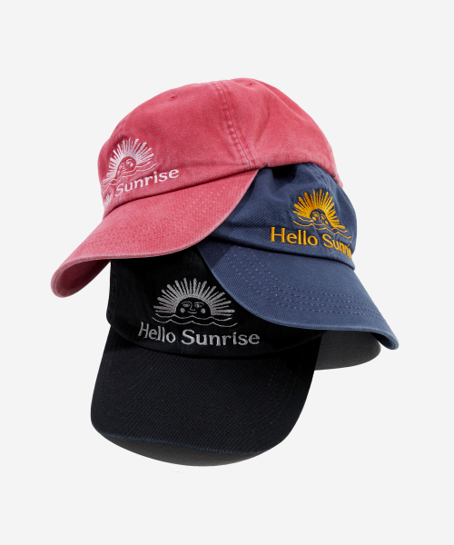 HELLO SUNRISE(ハローサンライズ)の「Washed OG Logo Ball Cap_Vintage Pink(キャップ・レディース・その他・OS)」の6枚目の写真