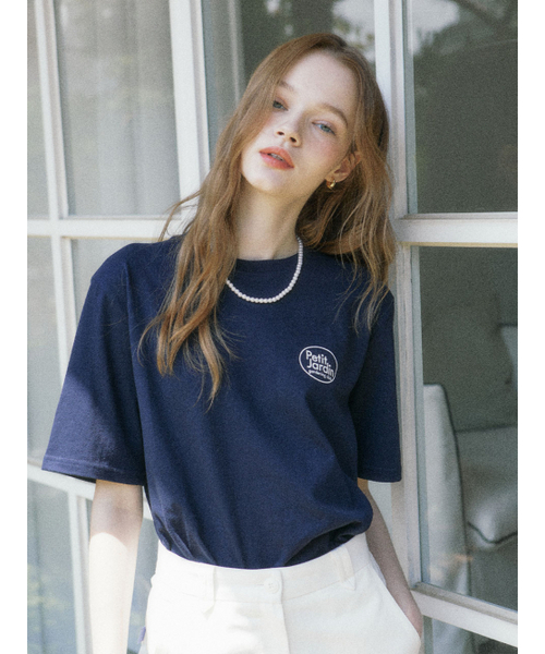 NONLOCAL(ノンローカル)の「Gardening Logo T-shirt - Navy(Tシャツ/カットソー・レディース・その他・FREE)」の2枚目の写真