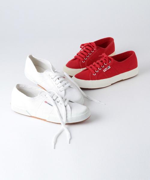 Another Edition（アナザーエディション）の「SUPERGA COTUCLASSIC◆（スニーカー・レディース・ホワイト/レッド・38/37/36）」の5枚目の写真