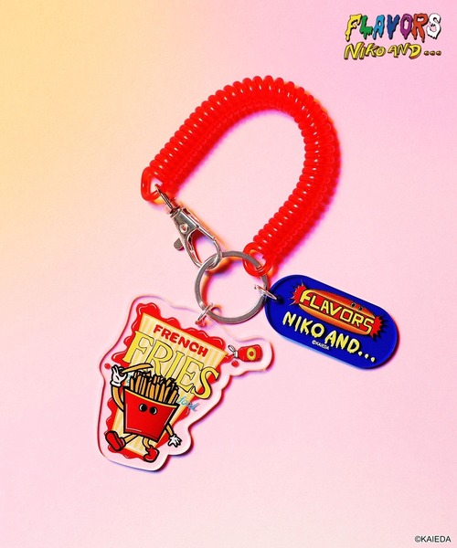 niko and（ニコアンド）の「【FLAVORS】コラボ キーホルダー