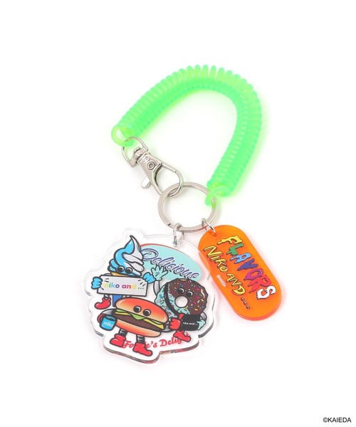 niko and（ニコアンド）の「【FLAVORS】コラボ キーホルダー