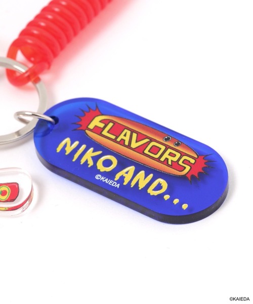 niko and（ニコアンド）の「【FLAVORS】コラボ キーホルダー
