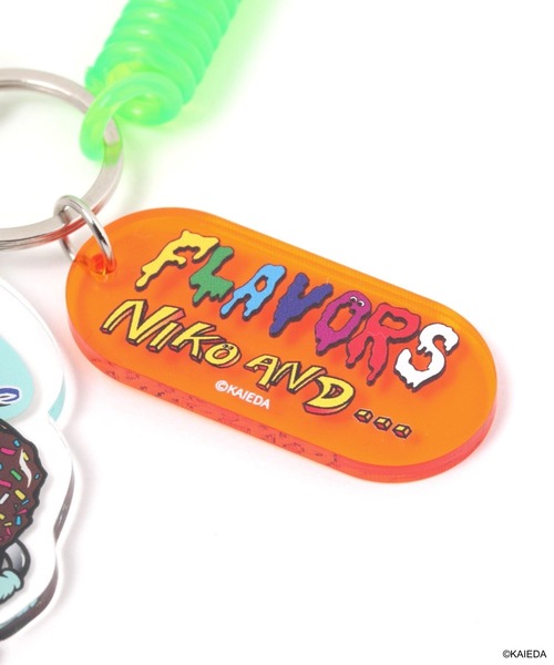 niko and（ニコアンド）の「【FLAVORS】コラボ キーホルダー