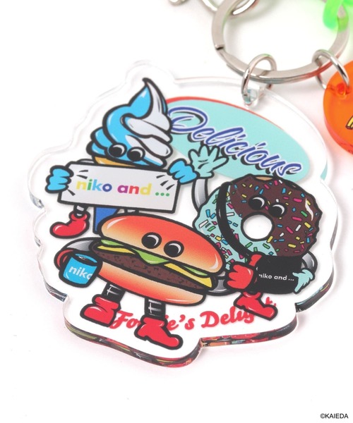 niko and（ニコアンド）の「【FLAVORS】コラボ キーホルダー