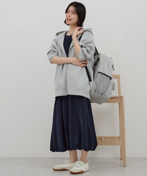 AMERICAN HOLIC(アメリカンホリック)の「【イージーケア】バルーンワンピース(ワンピース・レディース・ブラック/ネイビー・L/M)」の6枚目の写真