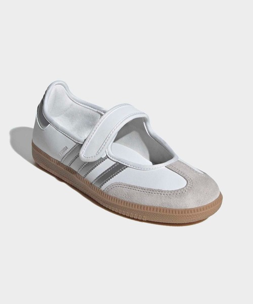 adidas(アディダス)の「サンバ メリージェーン / Samba Jane / アディダスオリジナルス adidas Originals(スニーカー・レディース・ホワイト・28.0cm/22.0cm/27.5cm/27.0cm/26.5cm/26.0cm/25.5cm/25.0cm/24.5cm/24.0cm/23.5cm/23.0cm/22.5cm)」の4枚目の写真