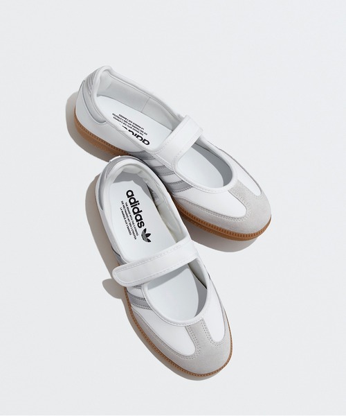 adidas(アディダス)の「サンバ メリージェーン / Samba Jane / アディダスオリジナルス adidas Originals(スニーカー・レディース・ホワイト・28.0cm/22.0cm/27.5cm/27.0cm/26.5cm/26.0cm/25.5cm/25.0cm/24.5cm/24.0cm/23.5cm/23.0cm/22.5cm)」の11枚目の写真
