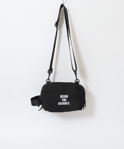 FUNALIVE（ファンアライブ）の「ABETTOR 3ポケット止水ファスナー仕様ミニショルダーBAG（ショルダーバッグ・メンズ・オレンジ/ベージュ/グリーン/ブラック・FREE）」の5枚目の写真