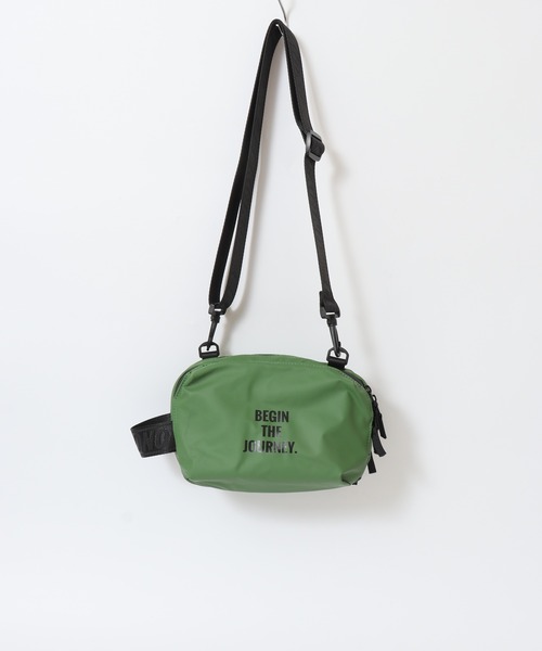 FUNALIVE（ファンアライブ）の「ABETTOR 3ポケット止水ファスナー仕様ミニショルダーBAG（ショルダーバッグ・メンズ・オレンジ/ベージュ/グリーン/ブラック・FREE）」の8枚目の写真
