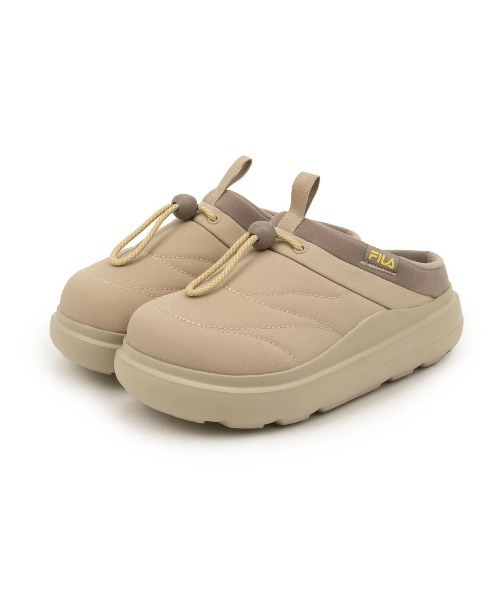 FILA(フィラ)の「PUFFER BOLD MULE(その他シューズ・レディース・ベージュ・23.0cm/24.0cm/25.0cm)」の2枚目の写真