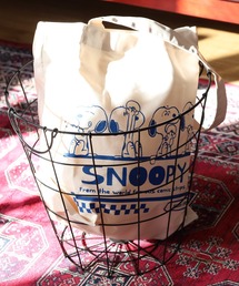 SNOOPY スヌーピー ロゴカラートートバッグ