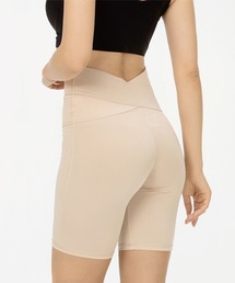 GLACIER（グラシア）の「履くだけでお腹シュッとレギンス３分丈（レギンス/スパッツ）」