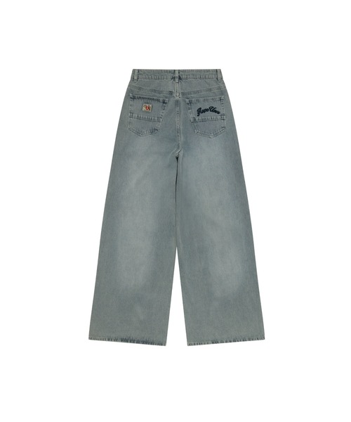 AAPE BY A BATHING APE(エーエイプバイアベイシングエイプ)の「AAPE MAIN DENIM PANTS(デニムパンツ・レディース・ブルー系その他2・X-SMALL/MEDIUM/SMALL/XX-SMALL)」の2枚目の写真