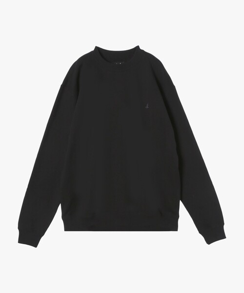 agnes b.(アニエスベー)の「メンズ "b."ロゴ コットン 長袖 スウェット "Cuppo"(ジャージ・メンズ・ブラック・2/3/1)」の1枚目の写真