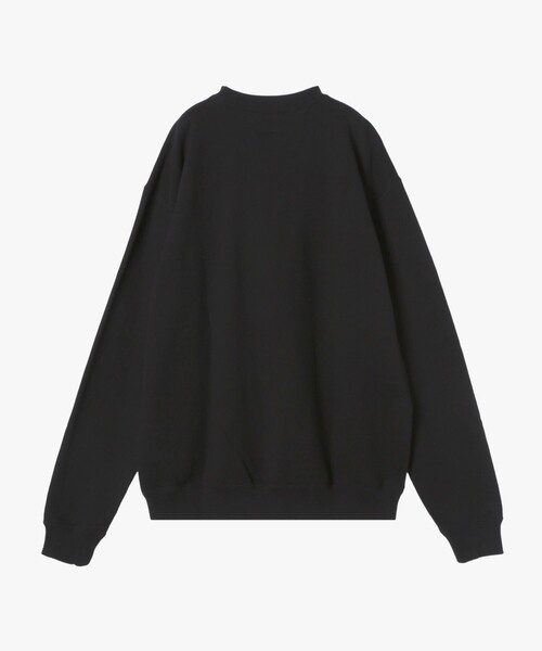 agnes b.(アニエスベー)の「メンズ "b."ロゴ コットン 長袖 スウェット "Cuppo"(ジャージ・メンズ・ブラック・2/3/1)」の2枚目の写真