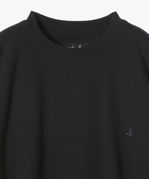 agnes b.(アニエスベー)の「メンズ "b."ロゴ コットン 長袖 スウェット "Cuppo"(ジャージ・メンズ・ブラック・2/3/1)」の3枚目の写真