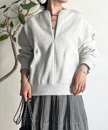 un dix cors | ハーフジッププルオーバー(Tシャツ/カットソー)
