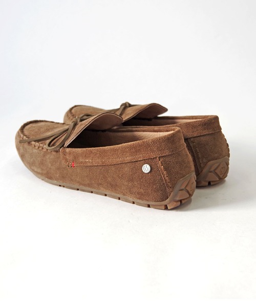 Minnetonka(ミネトンカ)の「MINNETONKA(ミネトンカ) / 本革 スエード ローファーモック Men’s LOAFER MOC メンズモカシン(モカシン/デッキシューズ・メンズ・ブラック/ブラウン・10/9/8/7)」の11枚目の写真