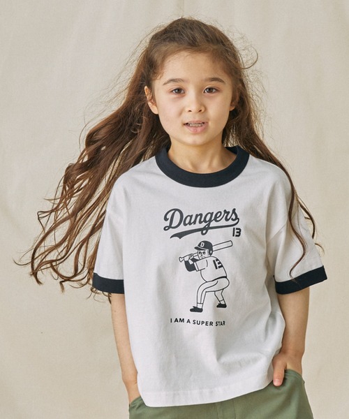 FOV(フォブ)の「FOV/フォブ Dangers Tシャツ(Tシャツ/カットソー・キッズ・ピンク/ブラック/ホワイト・XL/L/M/S)」の1枚目の写真