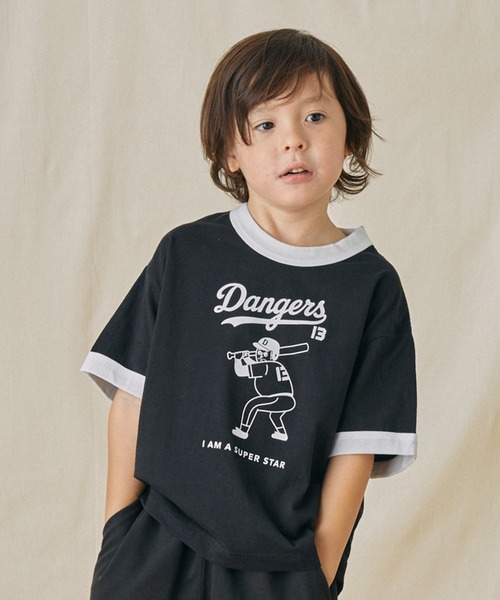 FOV(フォブ)の「FOV/フォブ Dangers Tシャツ(Tシャツ/カットソー・キッズ・ピンク/ブラック/ホワイト・XL/L/M/S)」の2枚目の写真