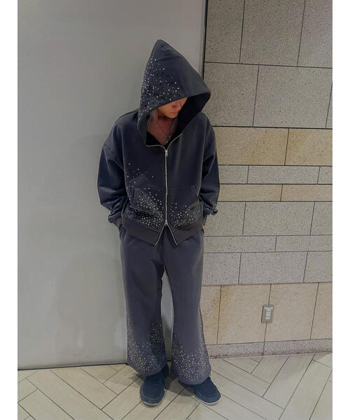 FR(13)NDS（フレンズ）の「FR(13)NDS /フレンズ/Stone Sweat Pants（スウェットパンツ・メンズ・ブラウン/グレー・M/L）」の10枚目の写真