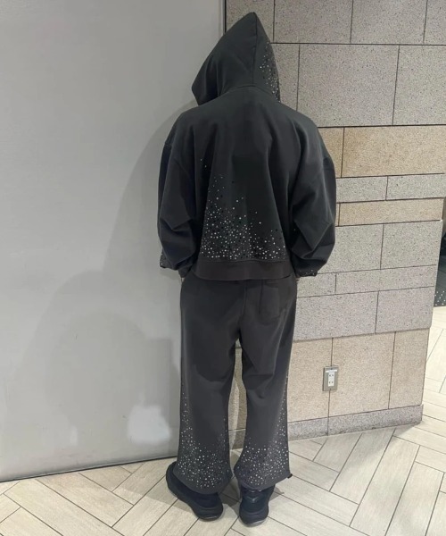 FR(13)NDS（フレンズ）の「FR(13)NDS /フレンズ/Stone Sweat Pants（スウェットパンツ・メンズ・ブラウン/グレー・M/L）」の7枚目の写真