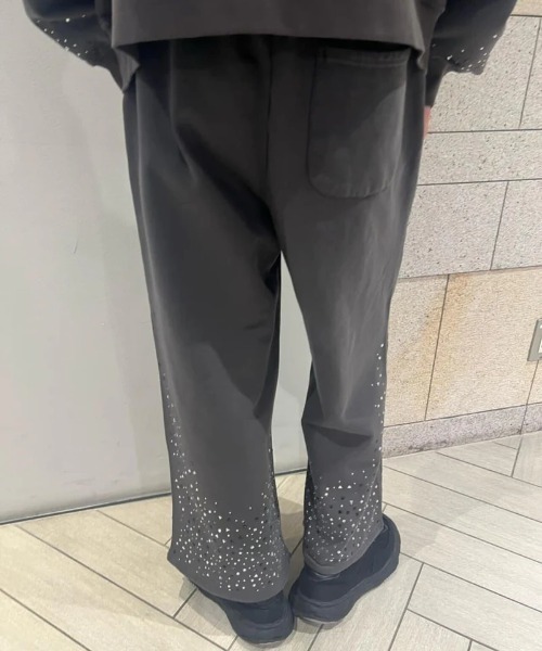 FR(13)NDS（フレンズ）の「FR(13)NDS /フレンズ/Stone Sweat Pants（スウェットパンツ・メンズ・ブラウン/グレー・M/L）」の5枚目の写真