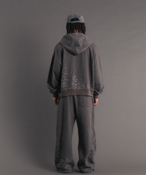 FR(13)NDS（フレンズ）の「FR(13)NDS /フレンズ/Stone Sweat Pants（スウェットパンツ・メンズ・ブラウン/グレー・M/L）」の4枚目の写真
