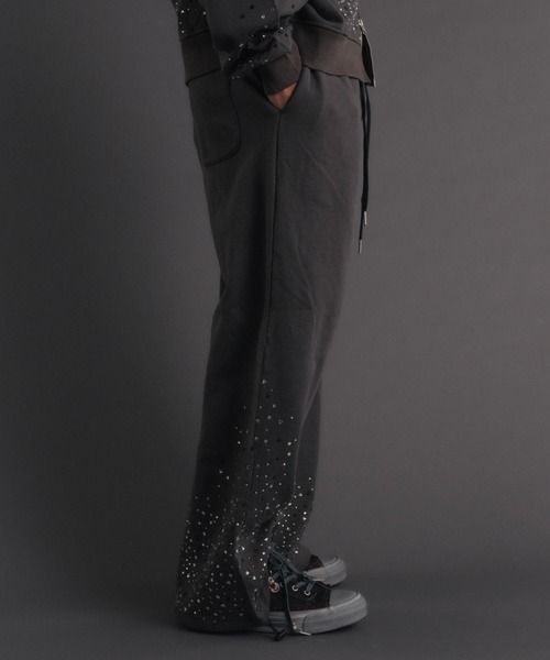 FR(13)NDS（フレンズ）の「FR(13)NDS /フレンズ/Stone Sweat Pants（スウェットパンツ・メンズ・ブラウン/グレー・M/L）」の6枚目の写真