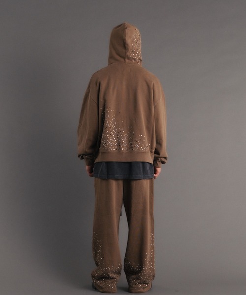 FR(13)NDS（フレンズ）の「FR(13)NDS /フレンズ/Stone Sweat Pants（スウェットパンツ・メンズ・ブラウン/グレー・M/L）」の12枚目の写真