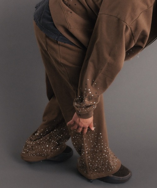 FR(13)NDS（フレンズ）の「FR(13)NDS /フレンズ/Stone Sweat Pants（スウェットパンツ・メンズ・ブラウン/グレー・M/L）」の17枚目の写真