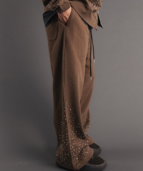 FR(13)NDS（フレンズ）の「FR(13)NDS /フレンズ/Stone Sweat Pants（スウェットパンツ・メンズ・ブラウン/グレー・M/L）」の13枚目の写真