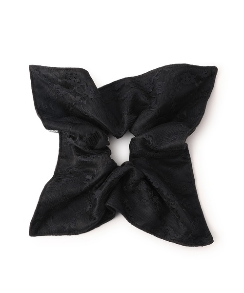 VIS（ビス）の「レースコンビシュシュ（シュシュ・レディース・キナリ/ブラック・FREE）」の5枚目の写真