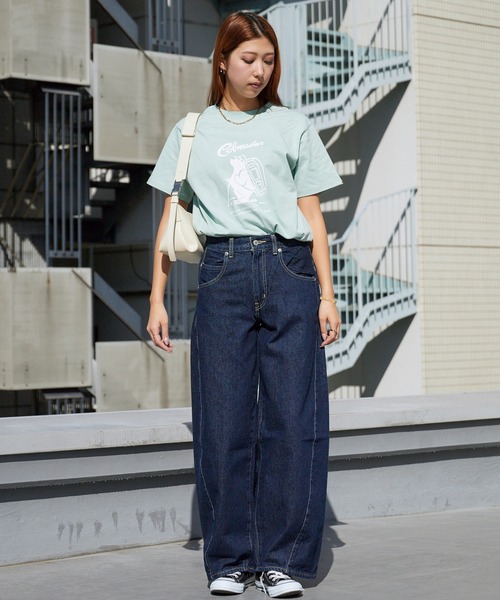 COBMASTER（コブマスター）の「COBMASTER/コブマスター COB FRONT LOGO TEE 7251 プリントデザインクルーネックＴシャツ 2026年春夏（Tシャツ/カットソー・メンズ・ホワイト/ミント/チャコール・S/M/L/XL）」の20枚目の写真